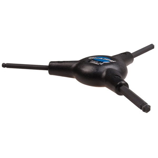 Parktool, AWS-8 Dreifach-Inbusschlüssel, 4/5/6 mm Kugelkopf