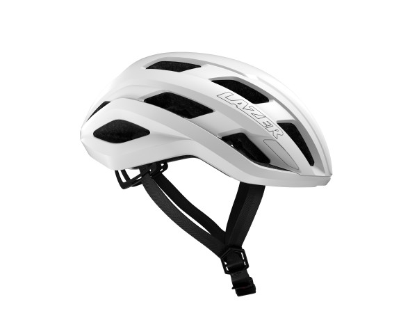 LAZER Unisex Road Strada KinetiCore Helm matte full white 52-56