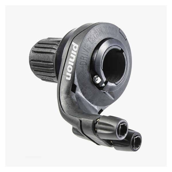 Pinion Drehschalter DS2.12 sz Zahlenring schwarz eloxiert