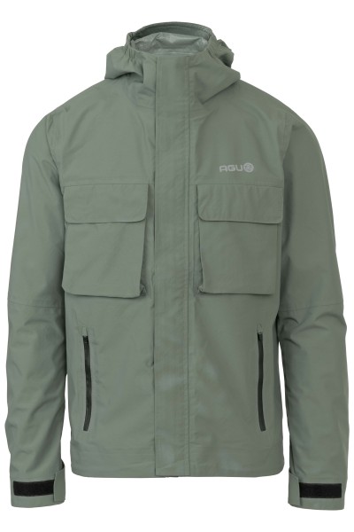 AGU City Cruiser Rain Jacket Urban Outdoor dark sage M