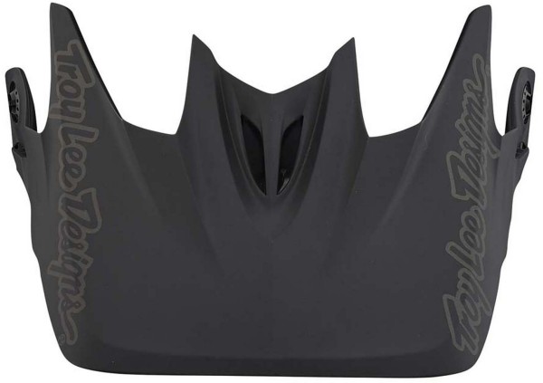 Troy Lee Designs D3 Visor One Size, Mono Black