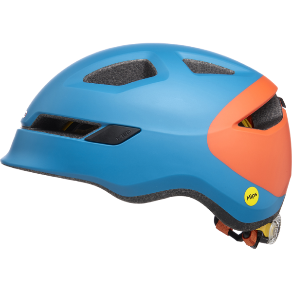 KED Velohelm Pop, PETROL ORANGE 48-52