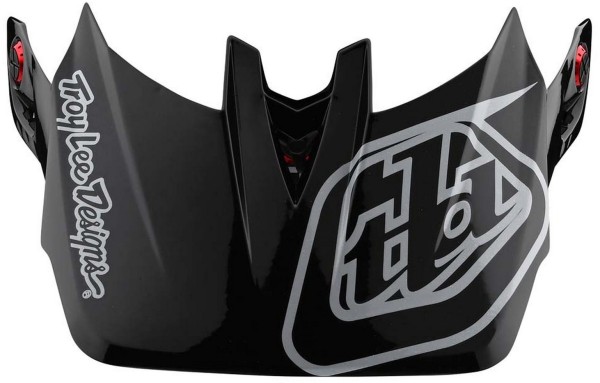 Troy Lee Designs D4 2020 Helmet Visor, Mirage Sram Black/Red