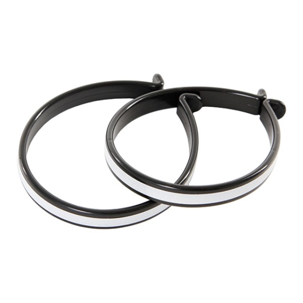 Contec Hosenspange Tweezers Schwarz Reflektierend