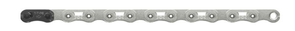 Sram Kette XX SL Eagle T-Type 12-fach Flattop 126Glieder HollowPin PowerLock Silver