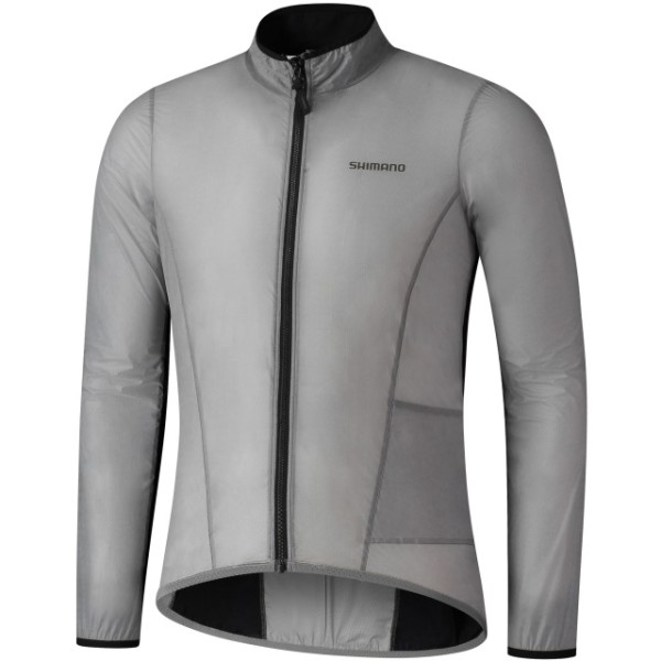 Shimano Men Beaufort Wind Breaker Light anthracite grey, L