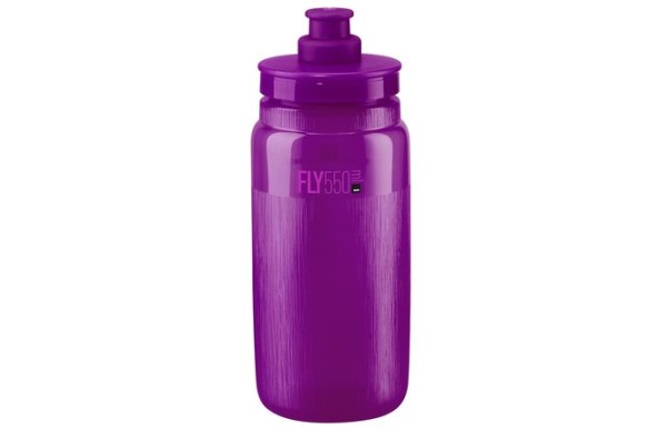Elite Bidon Fly Tex 550 ml clear purple