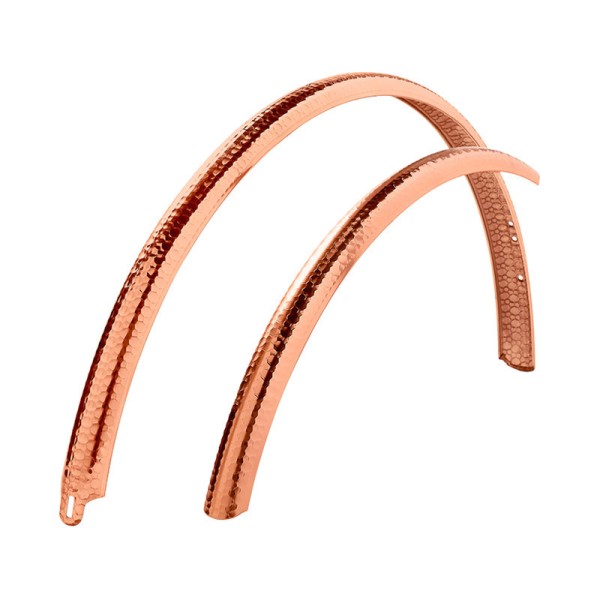 Creme Schutzblech Blingers 45mm hammered rose gold