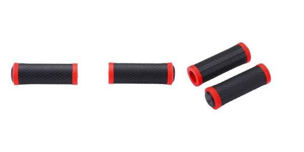 Lenkergriff Viper 92mm schwarz/rot