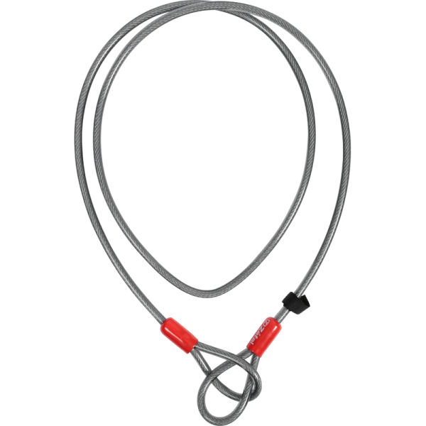 Zefal Schlaufenkabel, Stahl geflochten mit Vinylüberzug silber Länge 220cm Ø 10mm