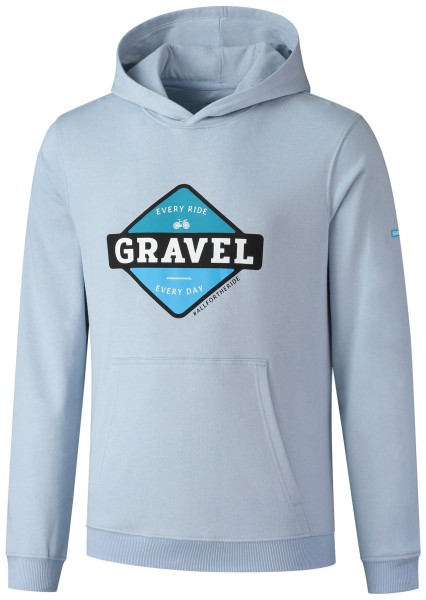 Shimano Men Hoodie Gravel indigo blue, XXL