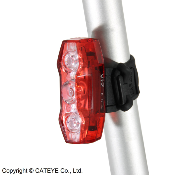 Cateye Rücklicht, ViZ300, 3 LEDs