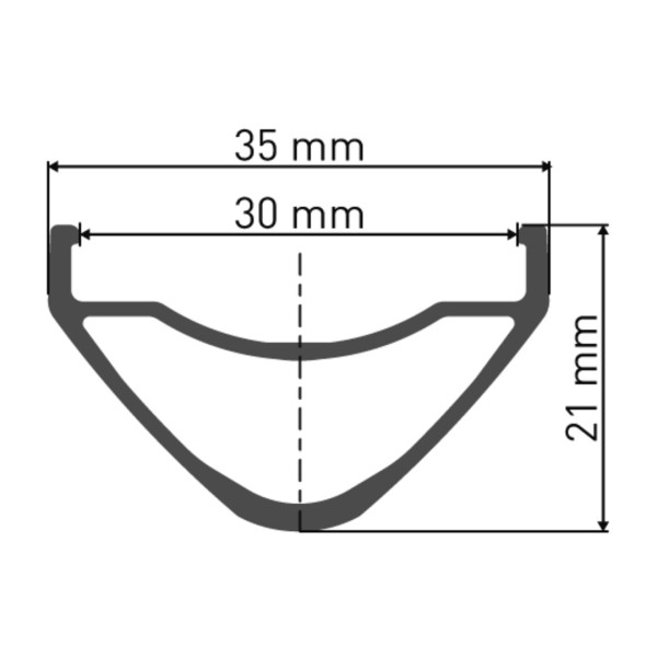 HX 1700 SPLINE Laufrad 29" IS 30 148/12 XD