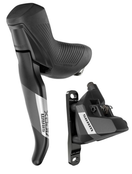 Sram Apex 1x12, Hydr. Disc Bremshebel links, vorne, FlatMount 20mm, 1300mm