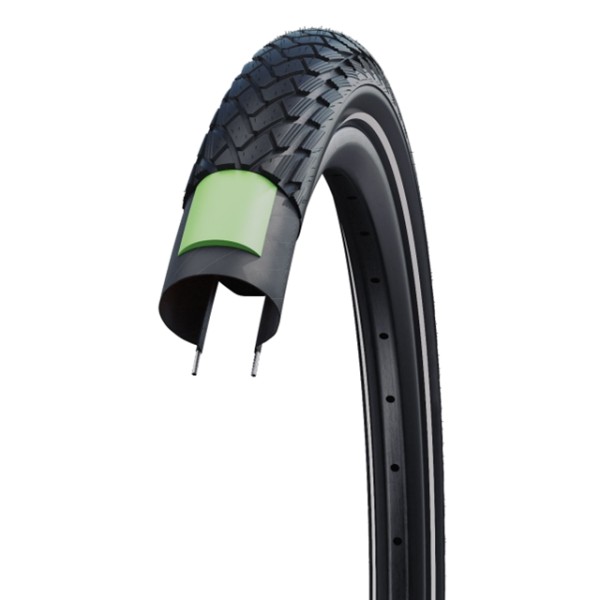 Schwalbe Green Marathon 47-406 Velopneu E-Bike 20x1.75 Schwarz-Reflex
