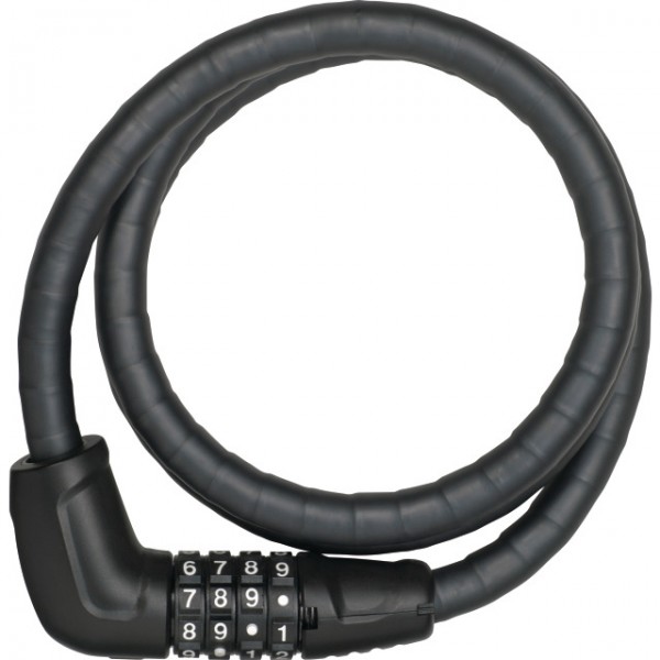 Abus Panzerkabelschloss Tresorflex 6615C/85 Code mit Halter SCMU 6C schwarz