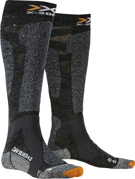 X-SOCKS Carve Silver 4.0 anthracite melange/black melange