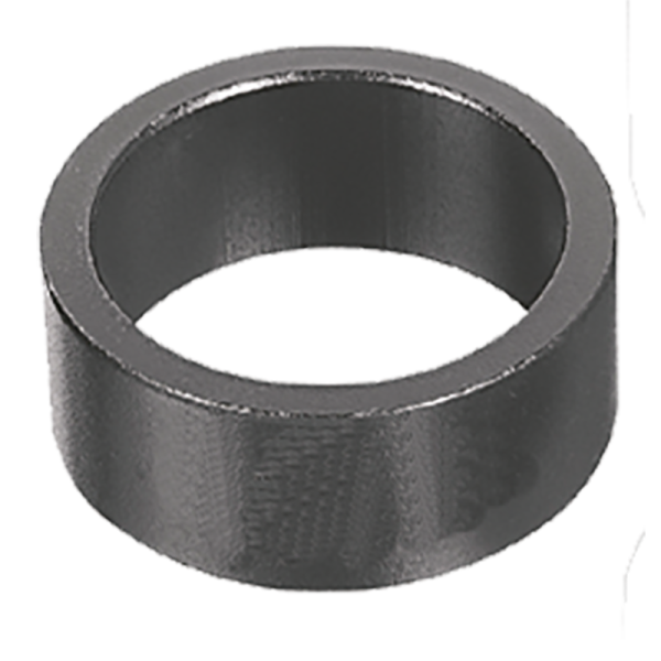 Ergotec Spacer, 1" 25.4 Dicke:15 mm Aluminium black