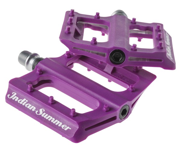 Indian Summer Standing Bear Pedal. Purple.