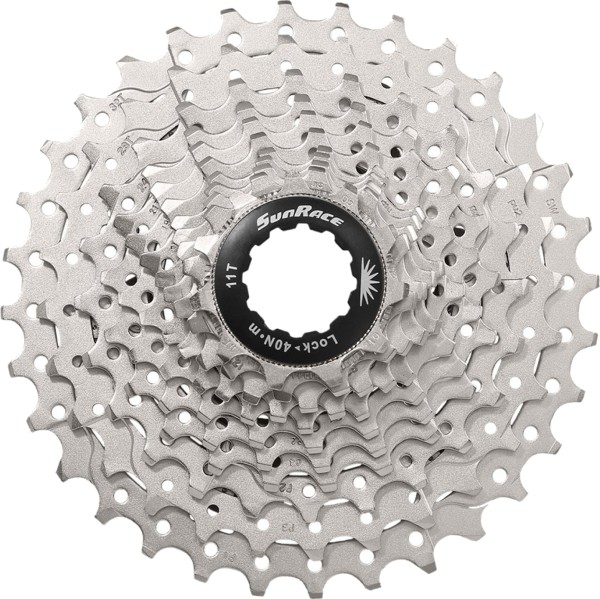 Sunrace RX 1 Kassette 11-32, CSRX1, metallic, 11-fach