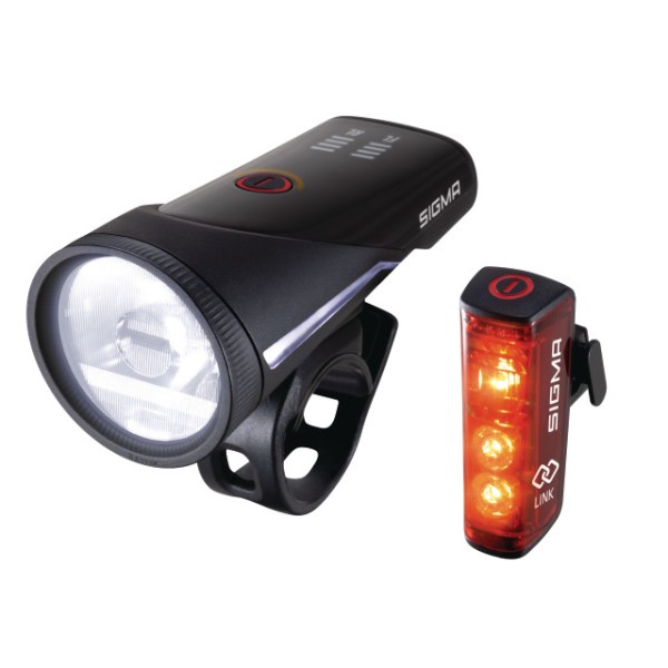 Sigma Lichtset Aura 100 & Blaze Link schwarz
