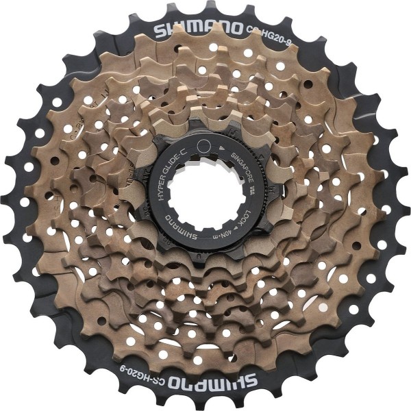 Shimano Acera 21 Kassette 11-34, CS-HG2009134, 9-fach braun