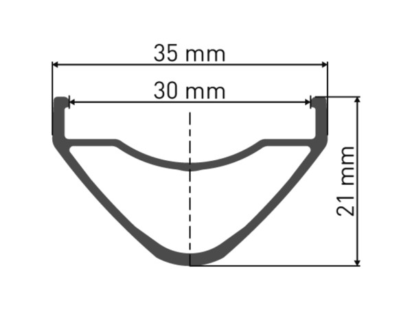 XM 481 Felge DB 29" 30 28L