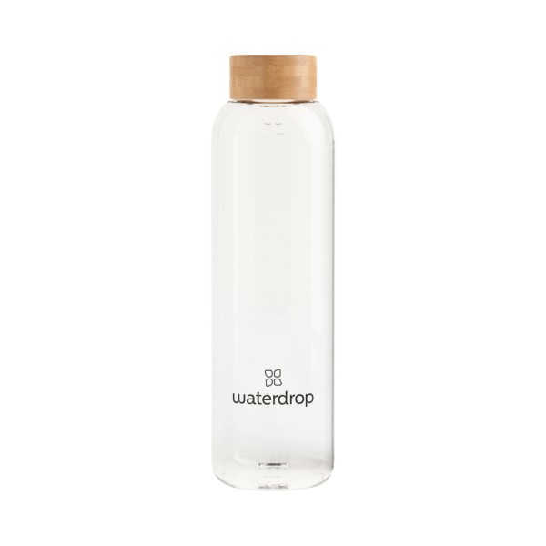 waterdrop Glass Bottle Transparent / 0.6l
