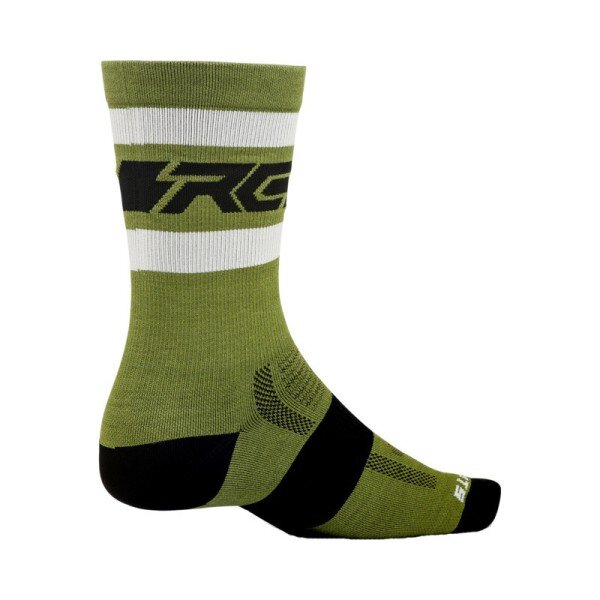 Race Face Fifty/Fifty Wool Socken olive (35-38)