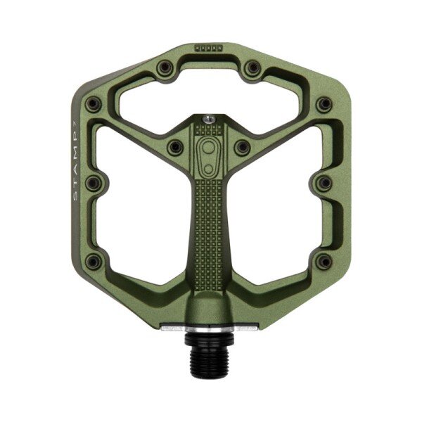 Crankbrothers Pedal Stamp 7 small dunkel grün
