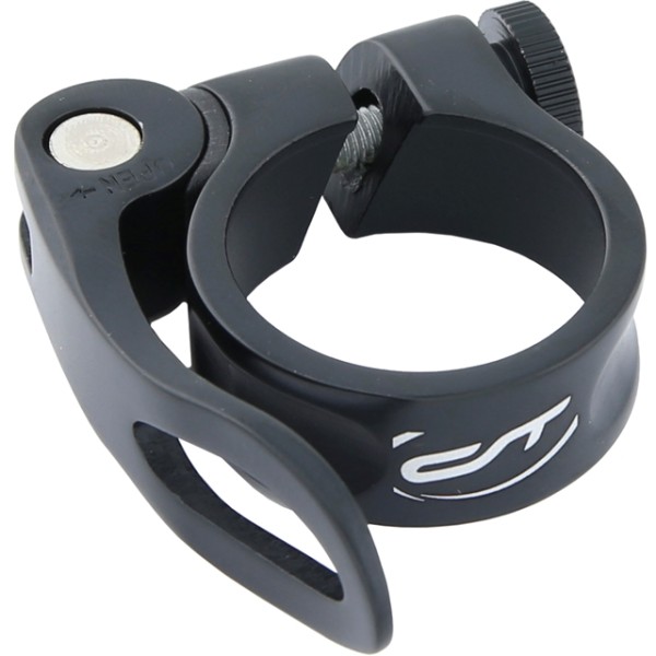 Contec Sattelklemmschelle SC-303 QR mit Schnellspanner 31.8 schwarz