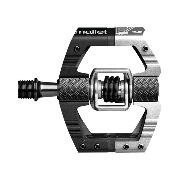 CrankBrothers Pedal Mallet E Long Spindle schwarz-silber