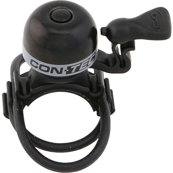 Contec Mini Bing Fahrradglocke 23mm Messing Schwarz