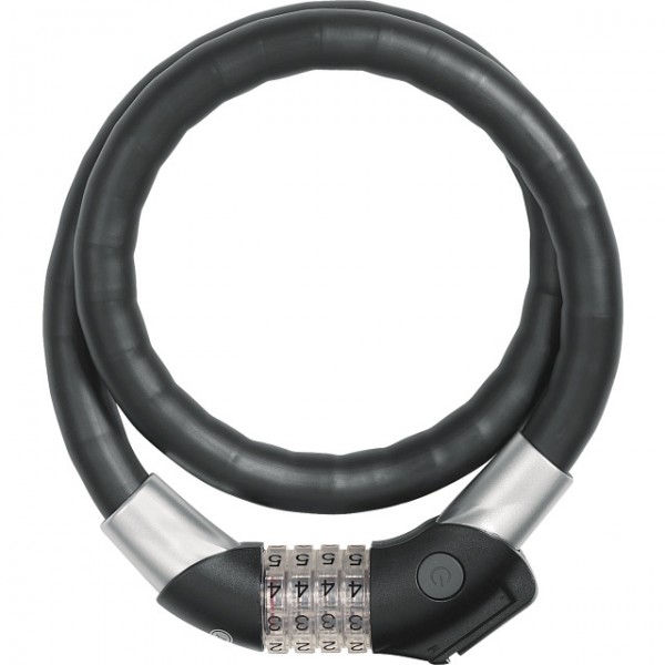 Abus Panzerkabelschloss Raydo Pro 1460/85 Code mit Halter TexKF schwarz