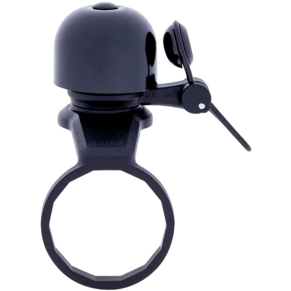 Contec Diamond Bing Fahrradglocke Schwarz für Glink Velozubehör