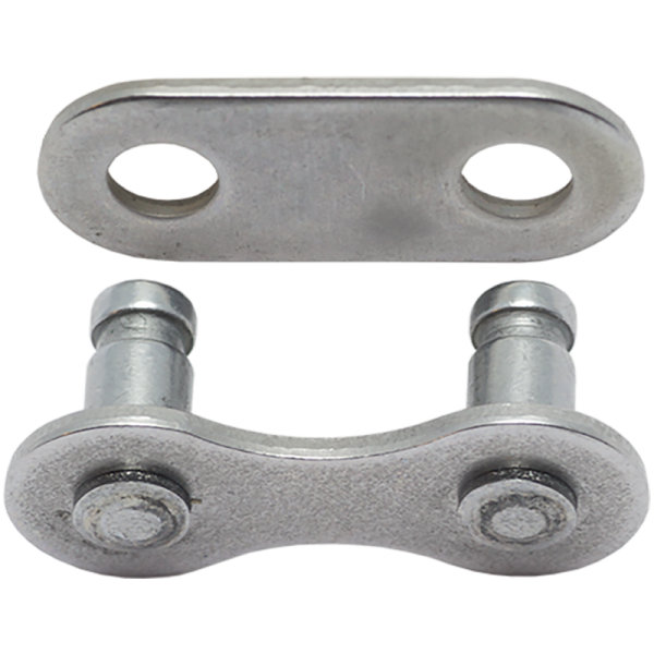 KMC Verschlussglied, Snap On, Narrow, 3/32", silver, 2 Stück