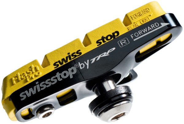 SwissStop Bremsschuhe Full FlashPro Yellow King Shimano/SRAM Road Carbon