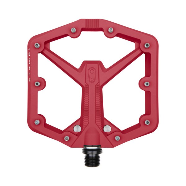 Crankbrothers Pedal Stamp 1 large red Gen 2