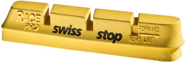 SwissStop Bremsschuhe RacePro Yellow King Camp 10/11 Road Carbon 2 Paar
