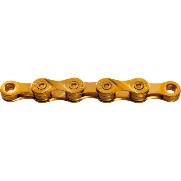 KMC Kette, X9 Ti-N, gold, 114 Glieder