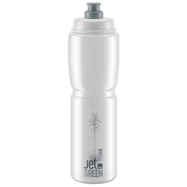 Elite Bidon Jet Green 950 ml transparent