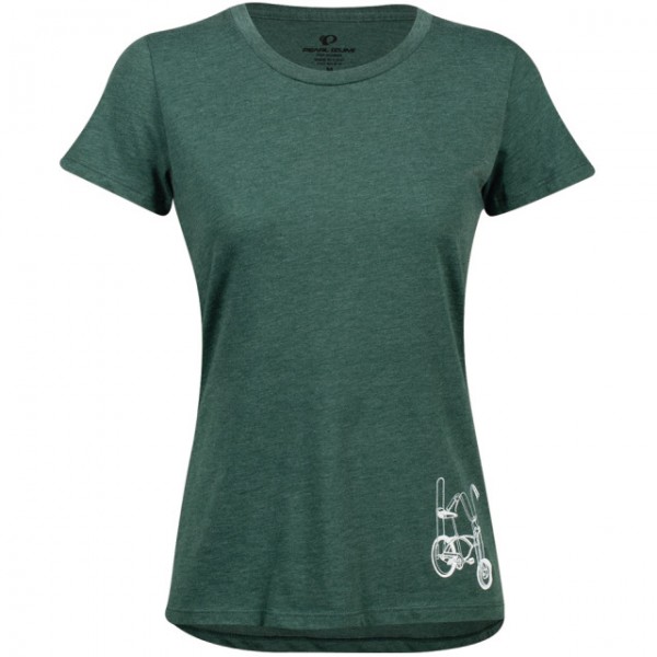 PEARL iZUMi W GO-TO TEE heather pine happy pace