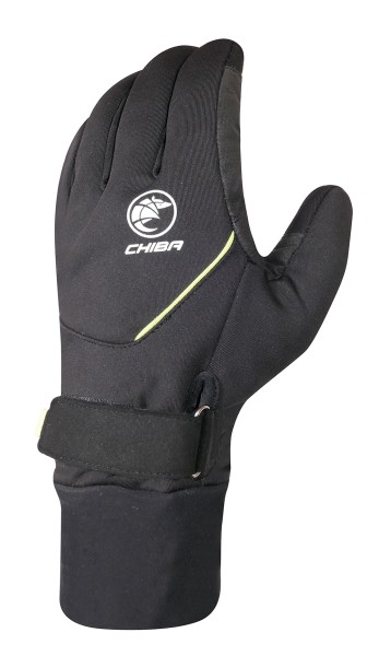 Chiba Rain Pro Gloves black/screaming yellow