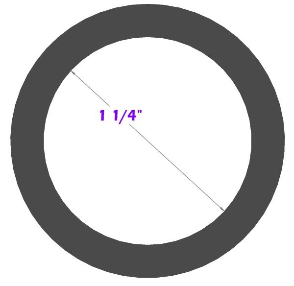 MAC-RIDE Spacer 1 1/4" Giant