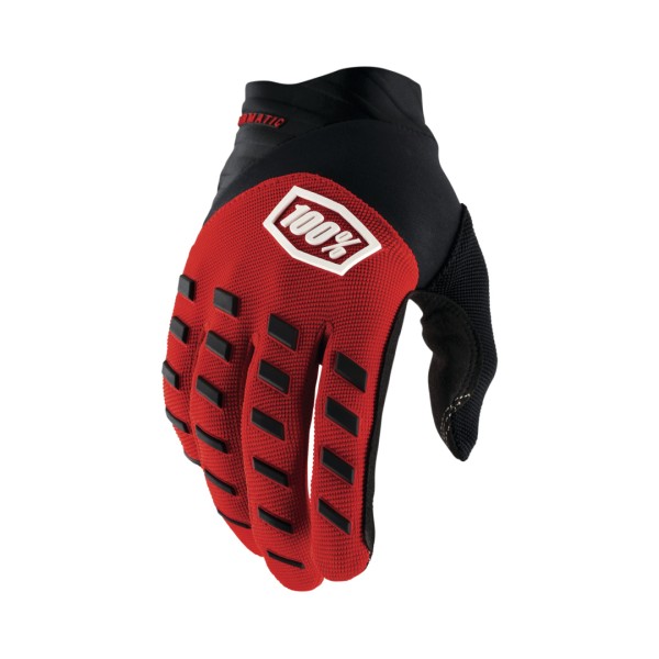 100percent Airmatic Gloves - Red M