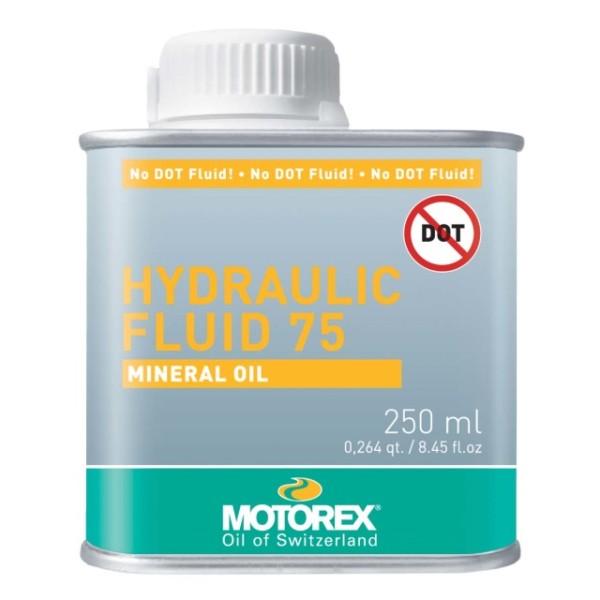 Motorex Hydraulic Fluid 75 Mineralöl Bremsflüssigkeit Flasche 250 ml
