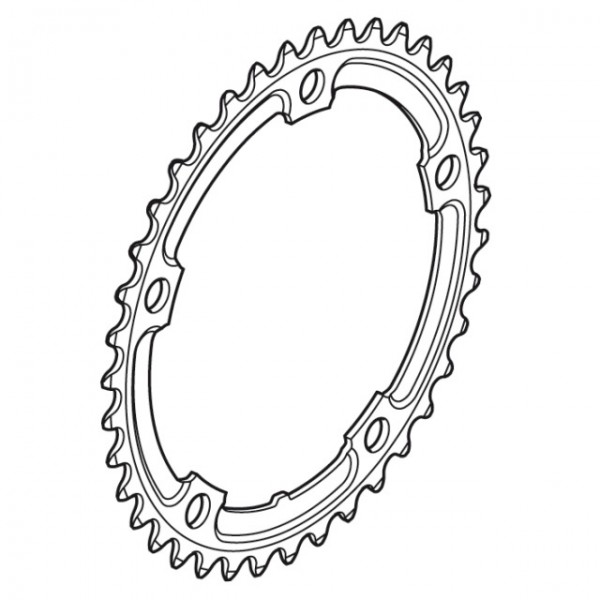 Shimano Kettenblatt Alfine FC-S501 39 Zähne silber