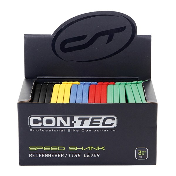 Contec Pneuhebel Speedshank 30er Set Kunststoff bunt