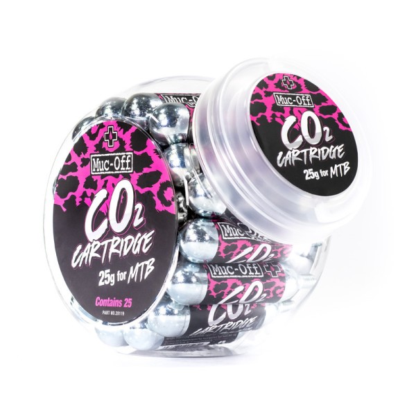Muc-Off Countertop 25g CO? Refill Cartridge Jar 25 Stk.