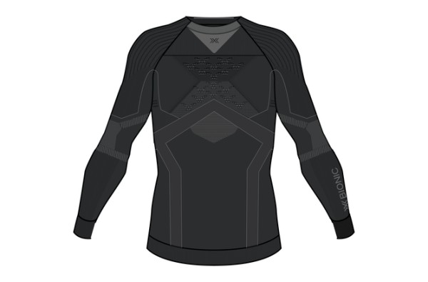 X-BIONIC Men Energy Accumulator Light Shirt LS X black/light grey